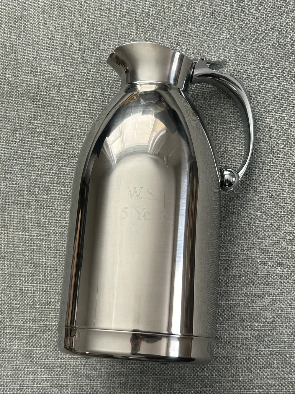 Alfi Hotello Stainless Steel Vacuum Insulated Thermos Carafe 1.5 L Hot & Cold